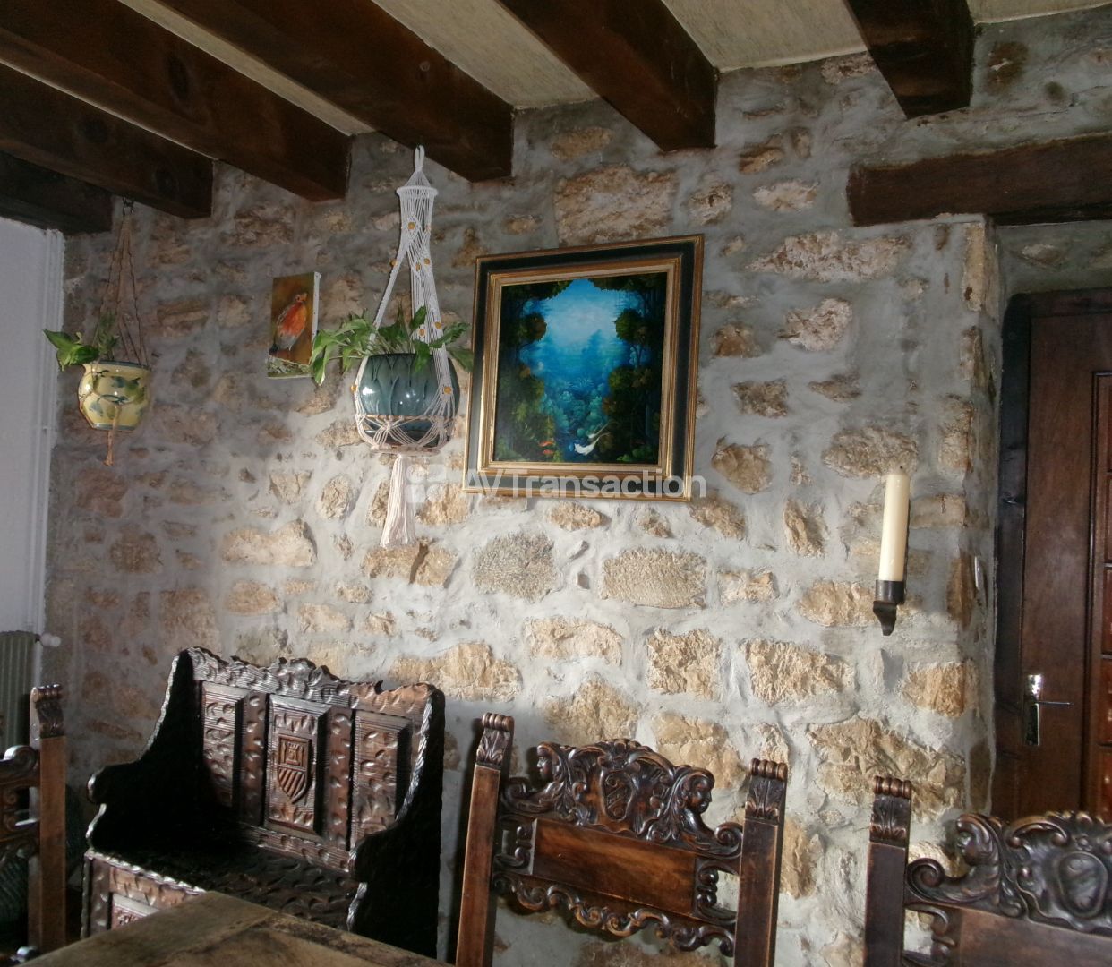 Maison pierre 140 m² dans un havre de paix biodiversifié