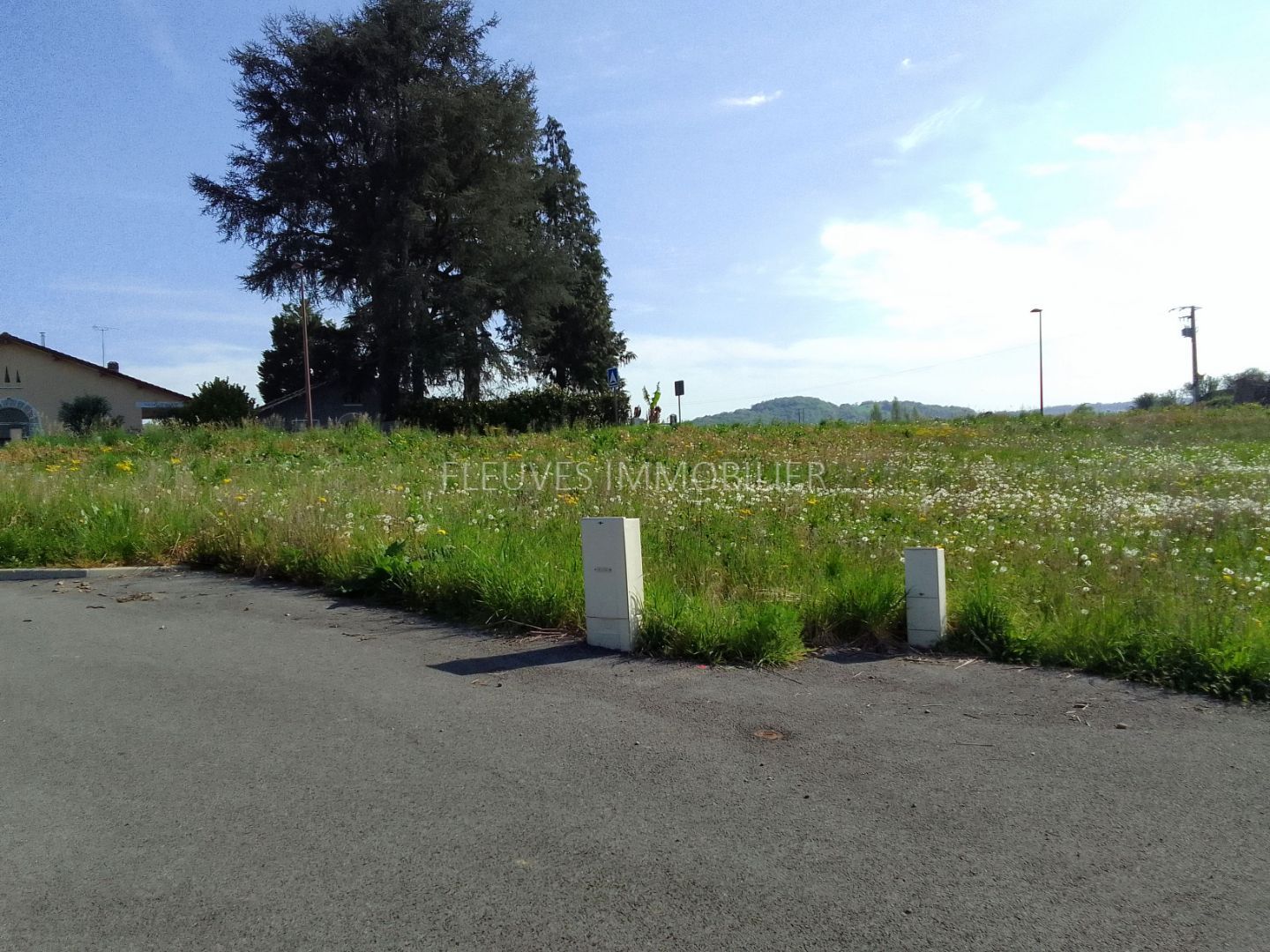 Terrain constructible à vendre  - 1091m2 - Navarrenx (64190)