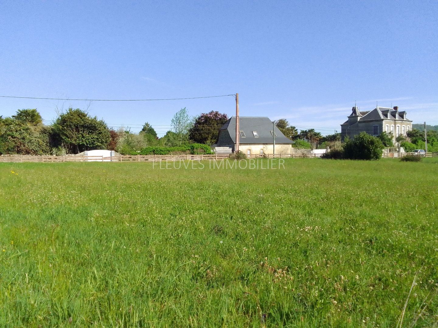 Terrain constructible à vendre  - 1050m2 - Navarrenx (64190)