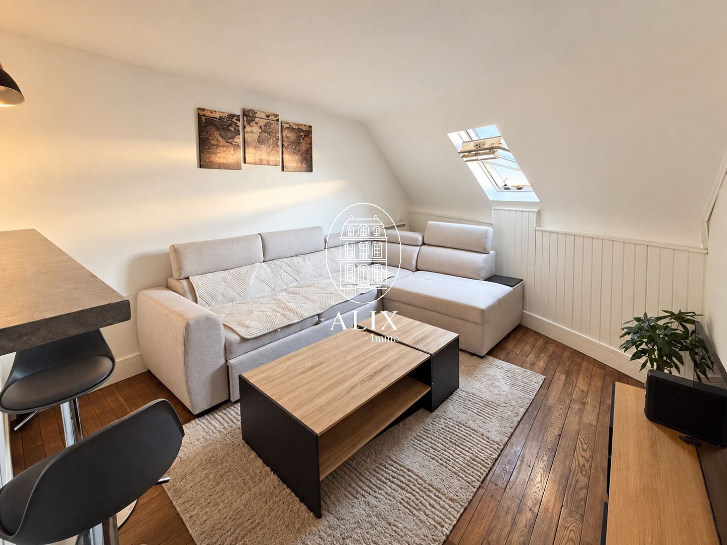 ASNIERES - 2 PIECES DERNIER ETAGE - IDEAL INVESTISSEUR