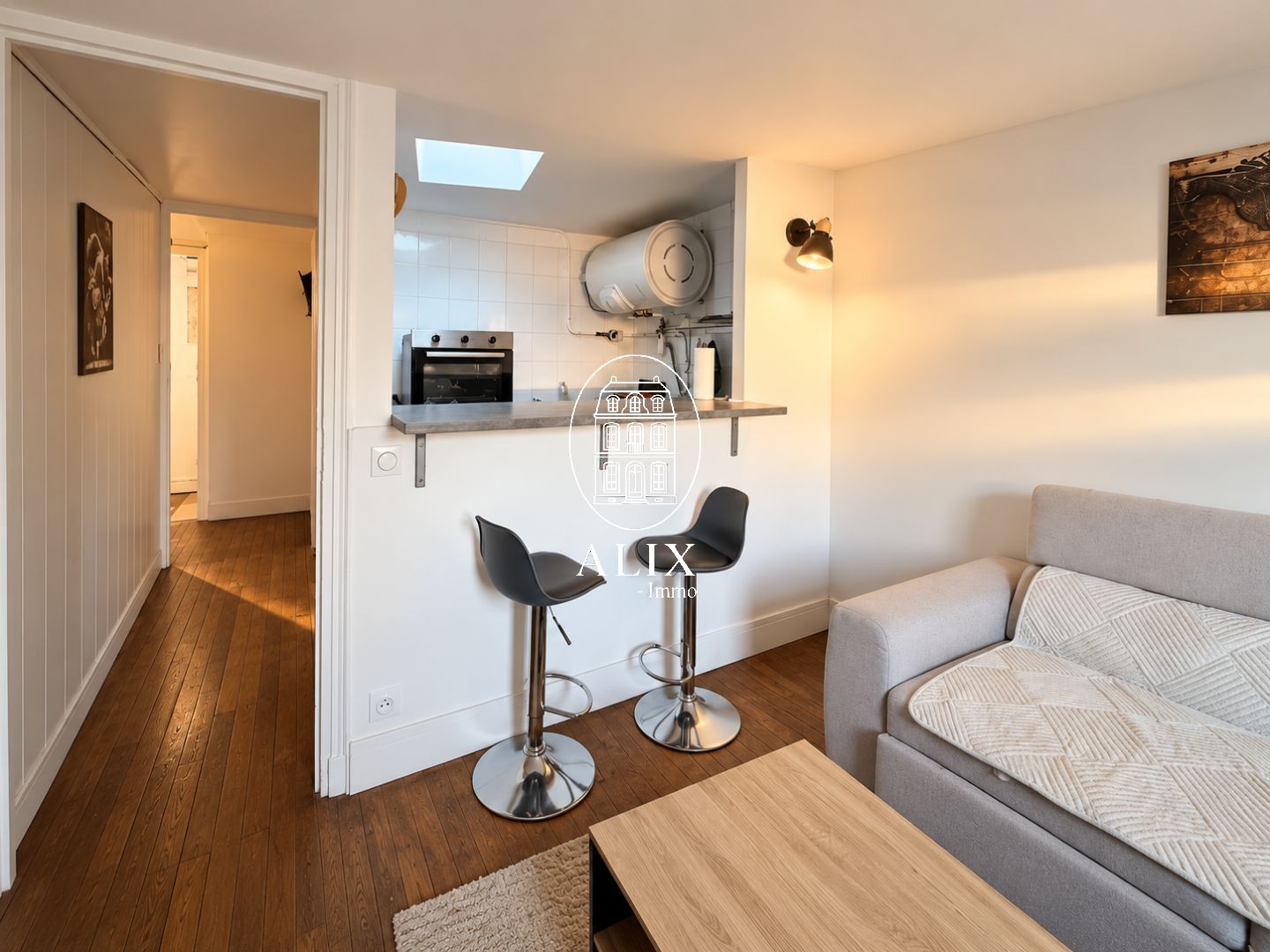 Appartement à vendre  - 2 pièce(s) - 34m2 - Asnières-sur-seine (92600)