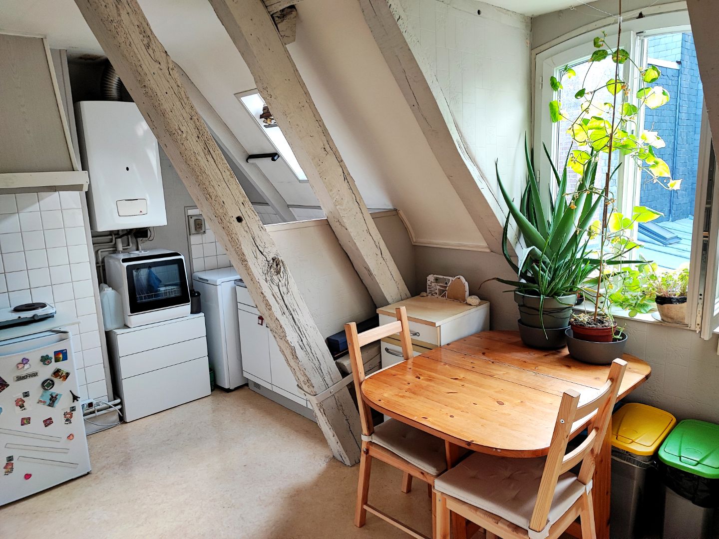 Appartement ancien à louer  - 3 pièce(s) - 56m2 - Pont-audemer (27500)