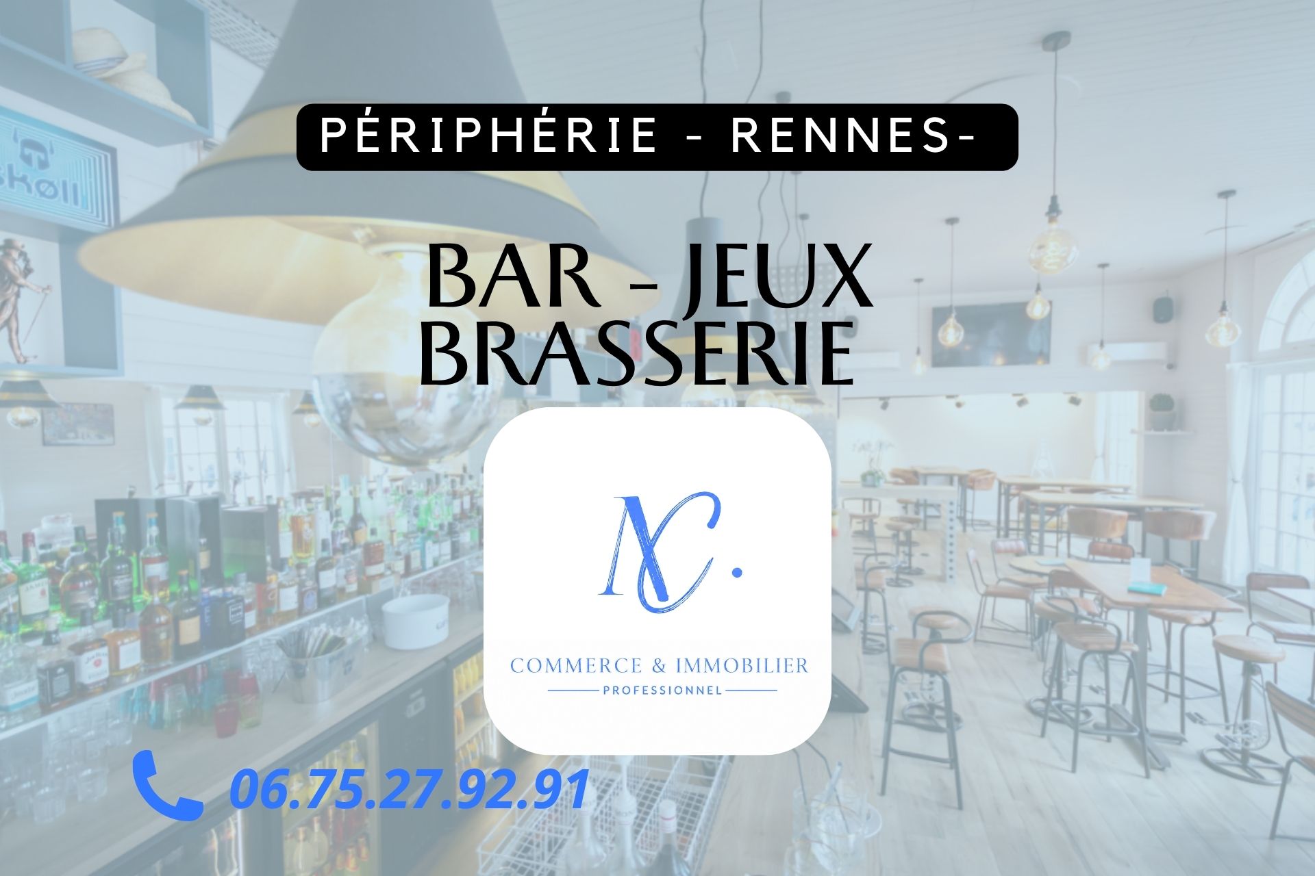 BAR Jeux Brasserie - Centre ville périphérie de Rennes