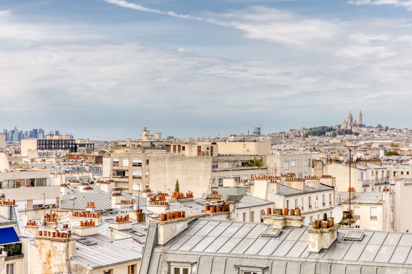 BELLEVILLE — 3 PIÈCES · 65,80 m² · BALCON 10,36 m² · 8ᵉ ÉTAGE · 