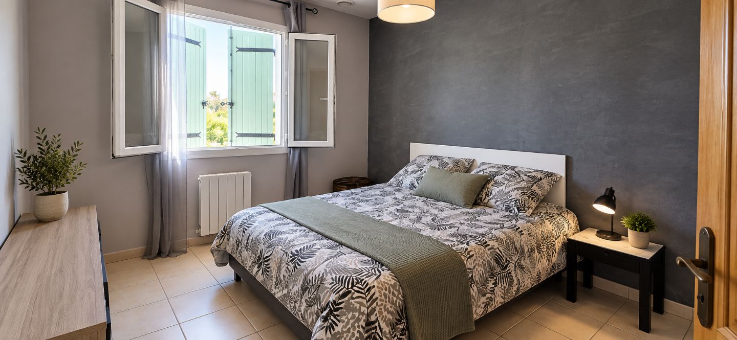 Jolie maison entre mer et village – Mer à pied