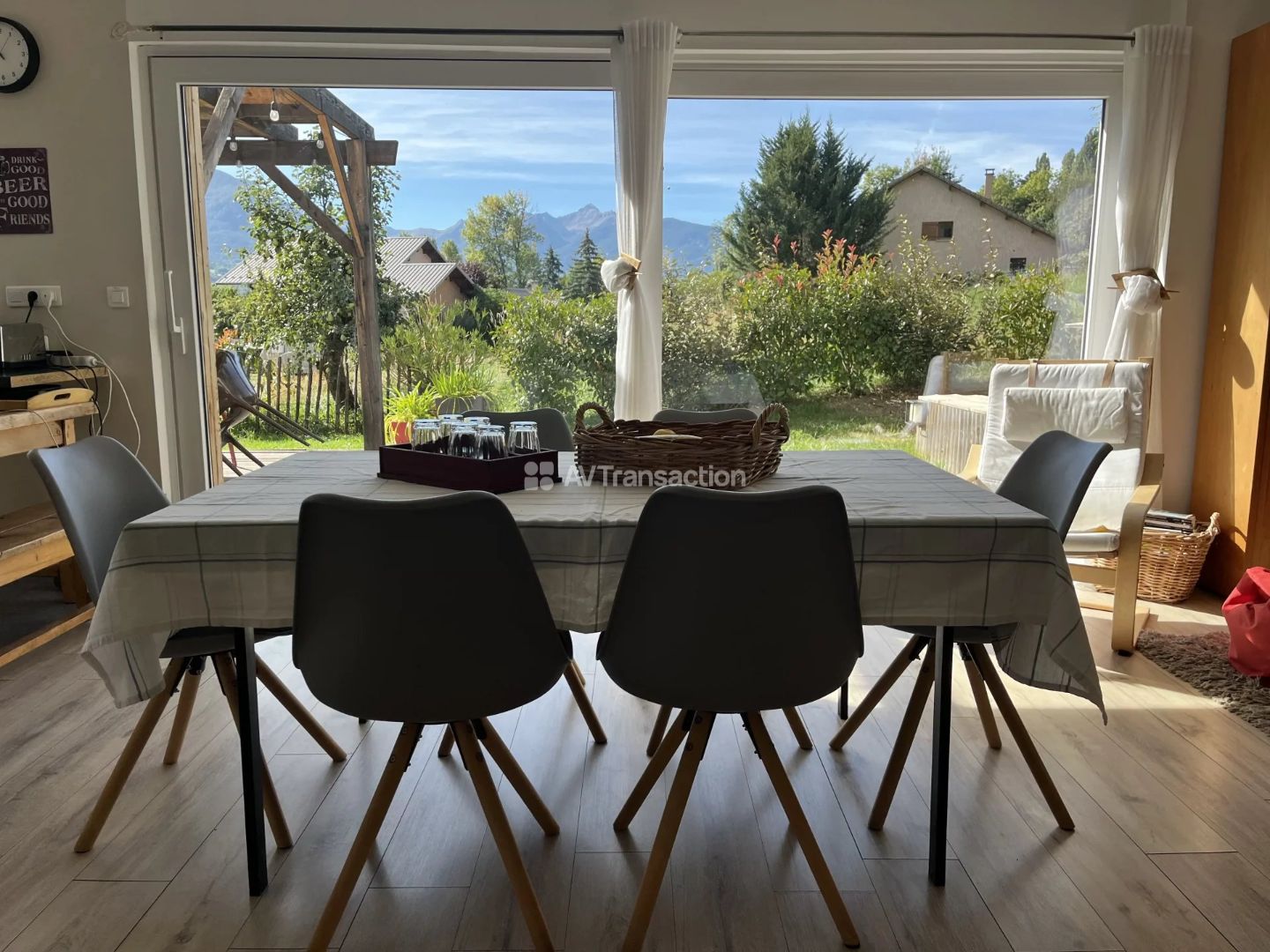 Maison en ossature bois T6, vue montagne — Châteauroux-les-Alpes