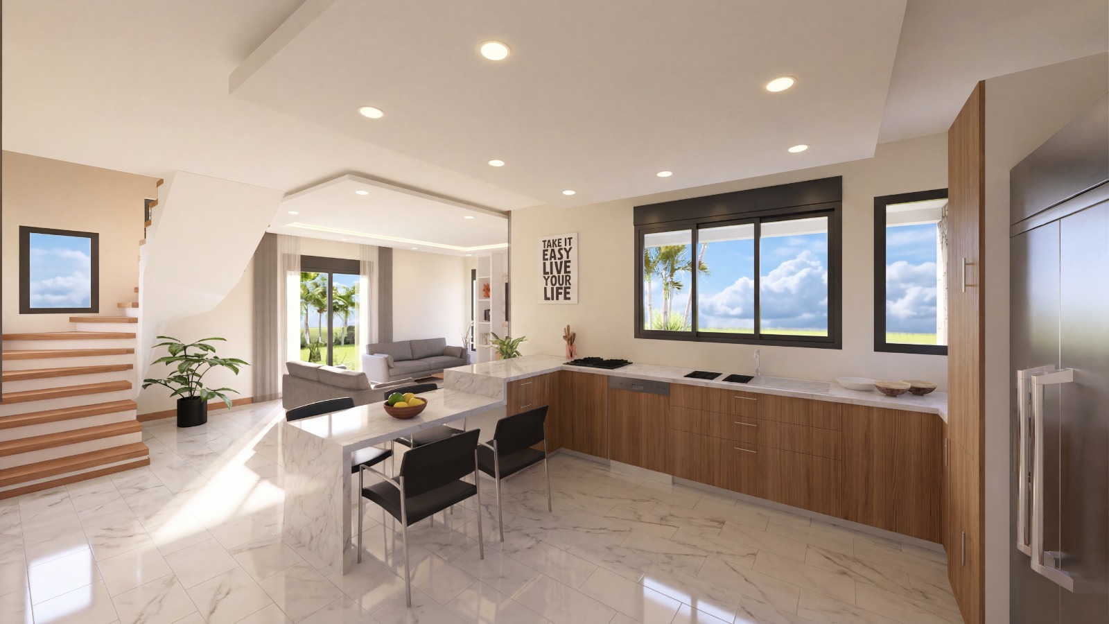 Maison à vendre  - 4 pièce(s) - 109m2 - Saint-paul (97460)