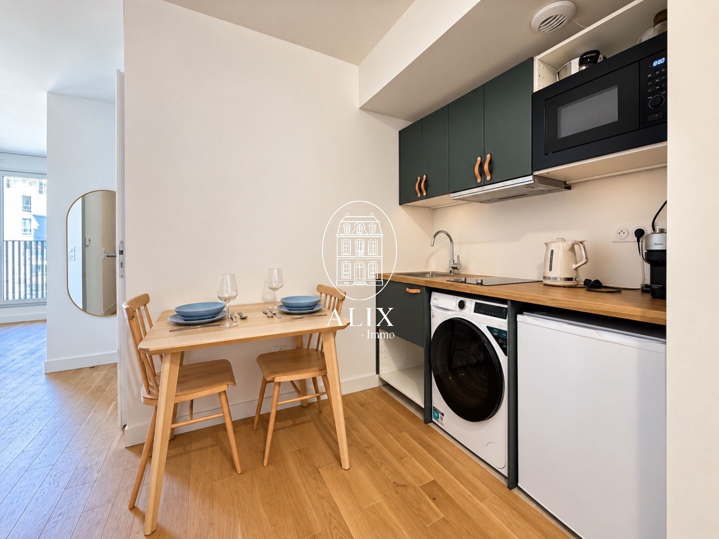 Appartement à louer  - 2 pièce(s) - 29.21m2 - Issy-les-moulineaux (92130)
