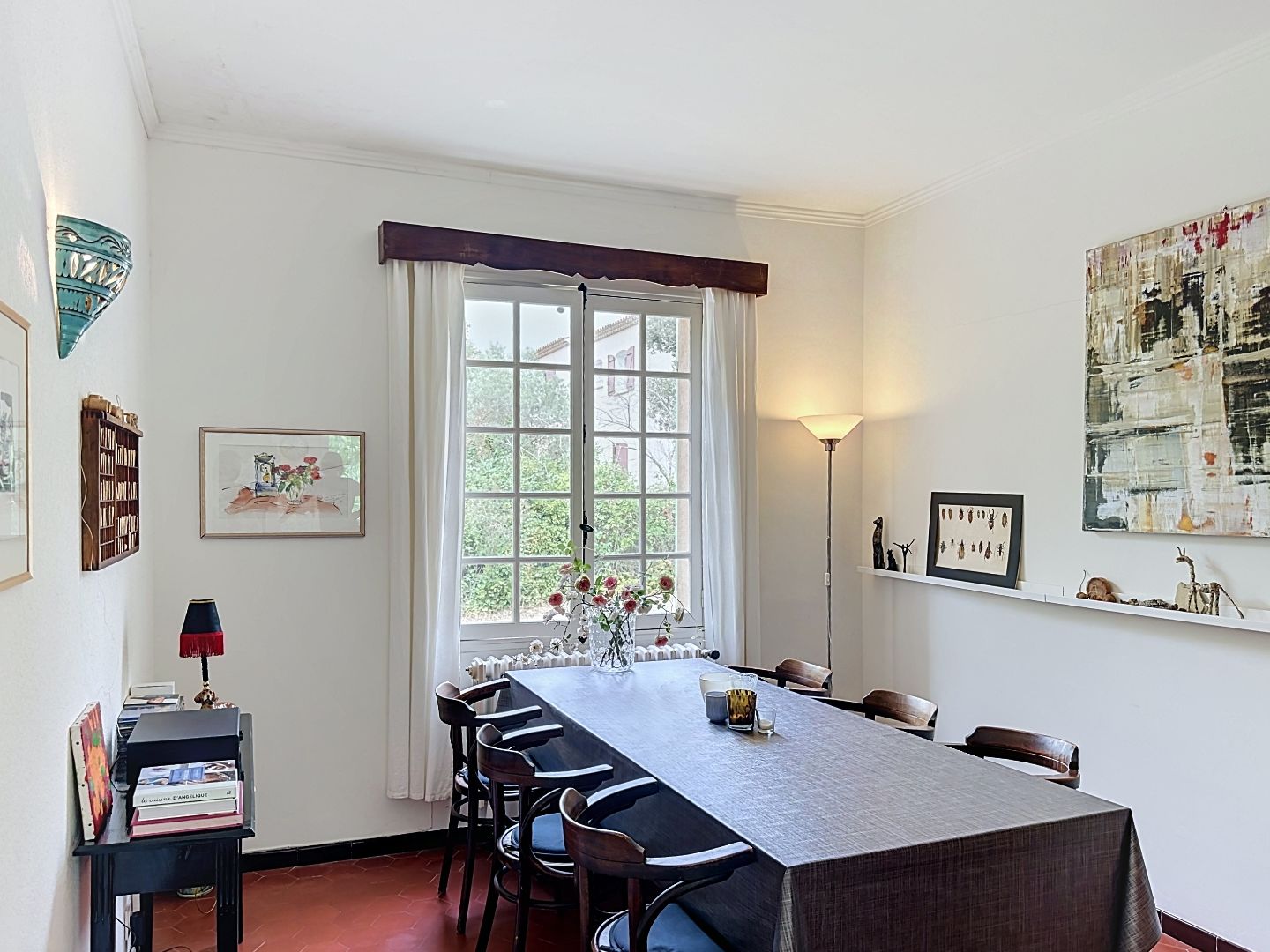 Maison de charme avec piscine, à pied du centre d'Aups
