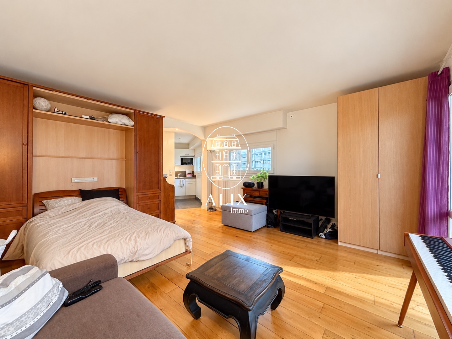 Appartement à louer  - 1 pièce(s) - 32m2 - Courbevoie (92400)