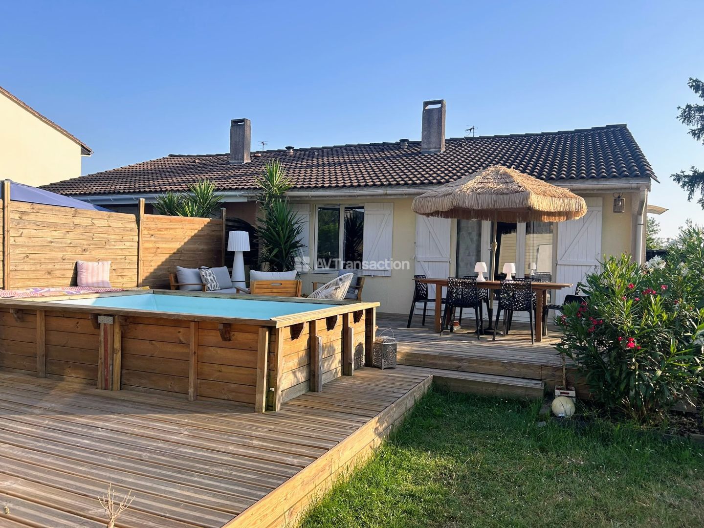 Maison T3 avec jardin, terrasse et piscine – Ambarès-et-Lagrave