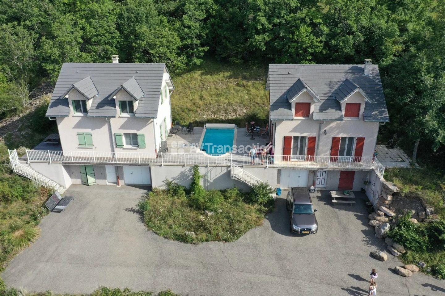 Maison avec piscine chauffée &amp; vue d'exception