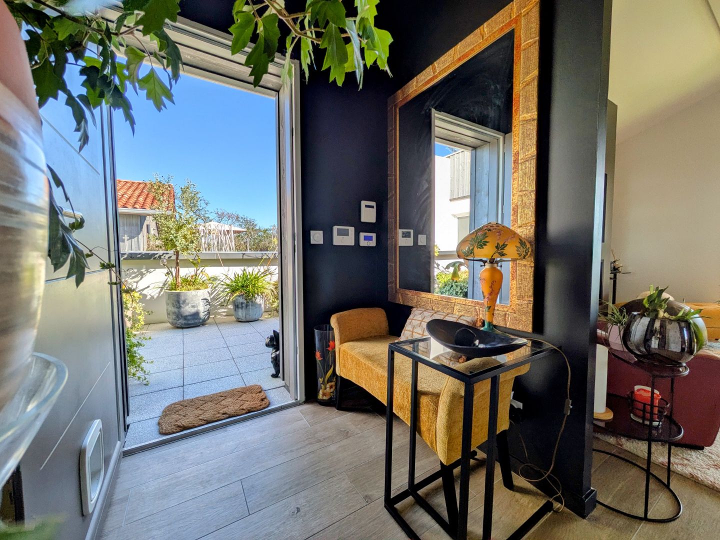 La maison sur le toit