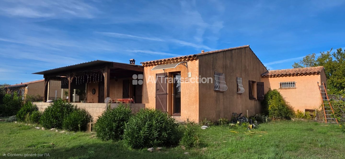 Maison individuelle de PLAIN-PIED avec 2 chambres et Studio 