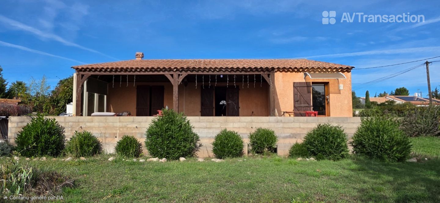 Maison individuelle de PLAIN-PIED avec 2 chambres et Studio 