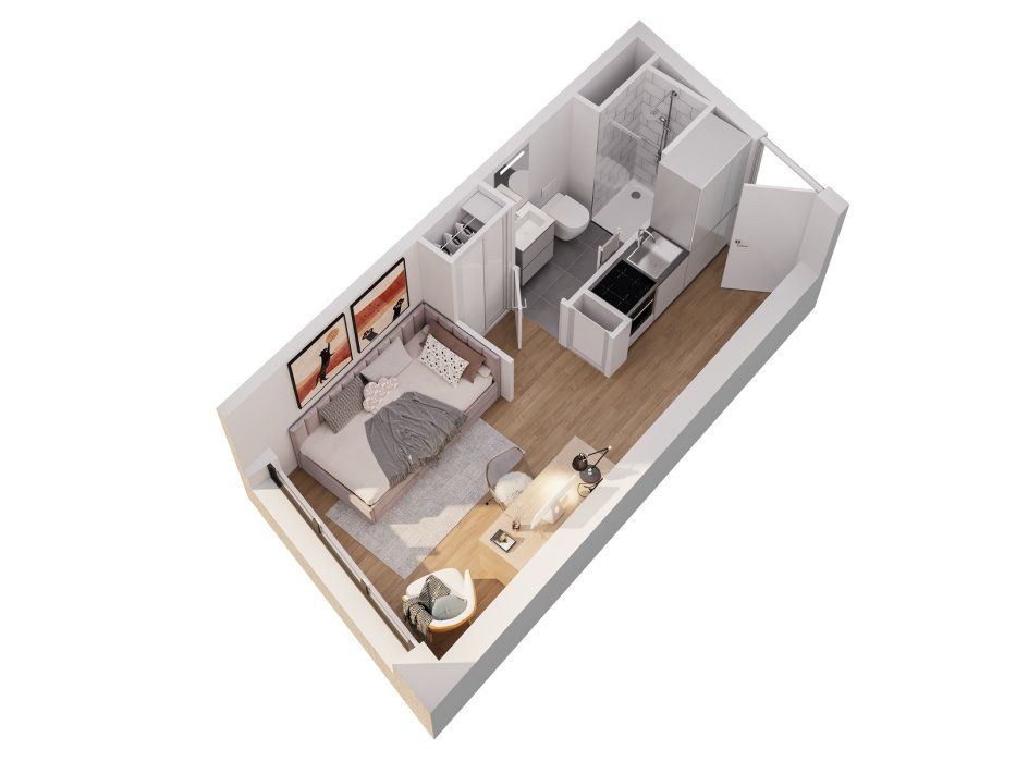 Appartement neuf à vendre  - 1 pièce(s) - 18m2 - Orsay (91400)