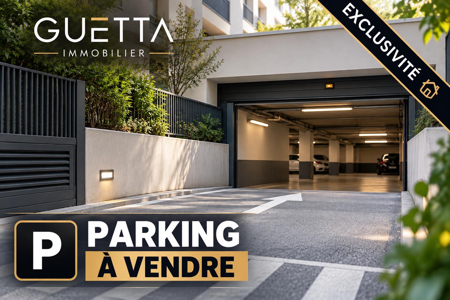 À vendre – Parking en sous-sol – Montrouge – Porte d'Orléans