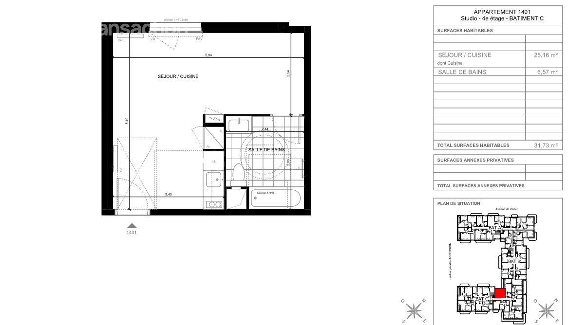 Appartements neufs 1 à 4 pièces 91380 Chilly-Mazarin 