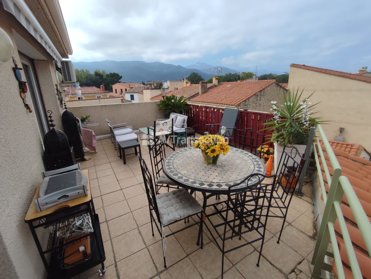 APPT T3 + GRAND EXTERIEUR + GARAGE + CAVE - ARGELES SUR MER