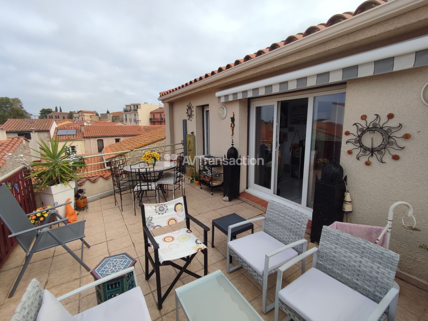 APPT T3 + GRAND EXTERIEUR + GARAGE + CAVE - ARGELES SUR MER