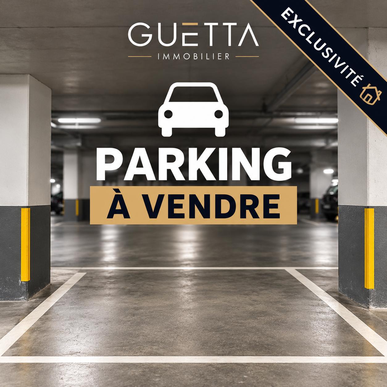 À vendre – Parking en sous-sol – Montrouge – Porte d'Orléans