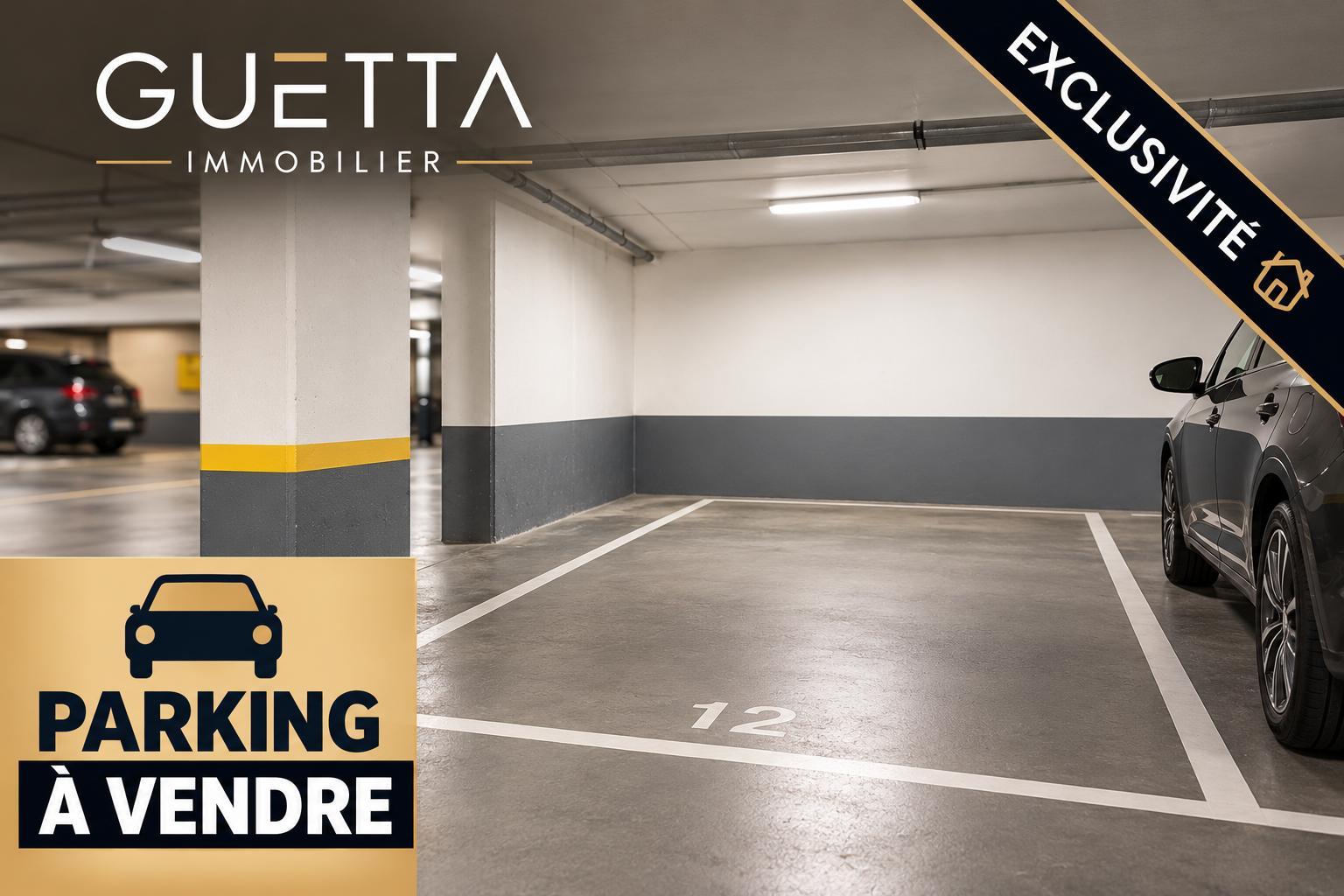 À vendre – Parking en sous-sol – Montrouge – Porte d'Orléans