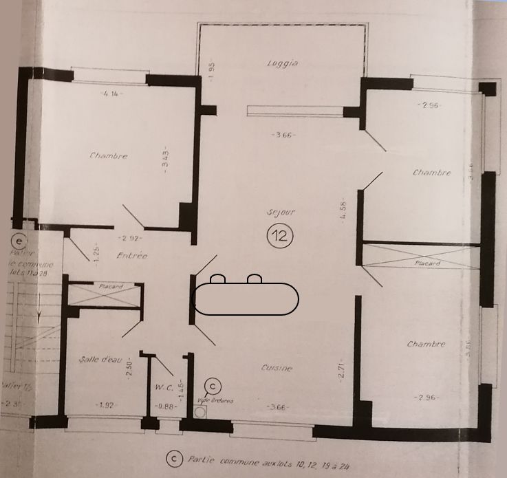 Vivez dans ce 4 pièces comme dans une maison !